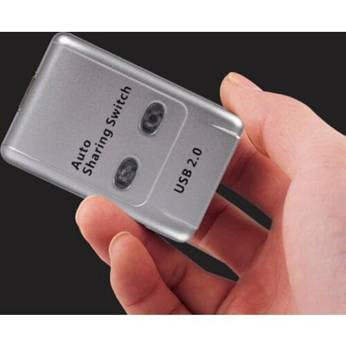1Pack USB 2.0 Mini Share Switch Hub Splitter Auto Printer Scanner Device