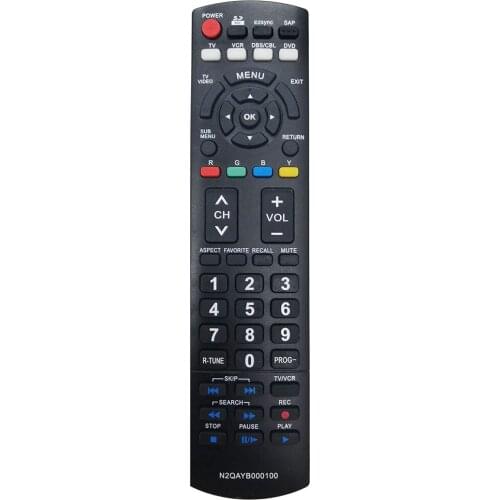 NEW N2QAYB000100 Remote Control for PANASONIC TV PT50LCZ7, PT50LCZ70, PT56LCZ7