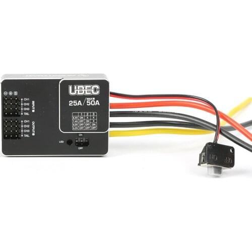 Original Hobbywing UBEC 25A HV 3-18S Module 25A External Switching for DIY FPV mini Racing Quadcopter Drone