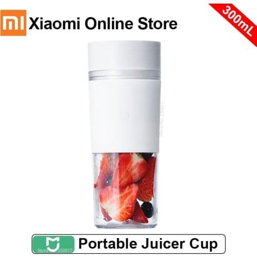 300mL Xiaomi Mijia Portable Juicer Cup Mini Electric Juice Blender Fruit Food Processor Rechargeable Kitchen Mixer Quick Juicing