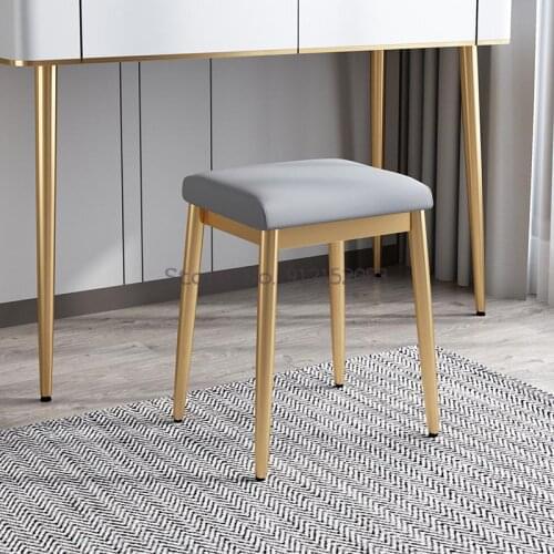 Nordic bedroom dressing stool simple net red ins wind minimalist makeup stool light luxury modern European dressing table chair