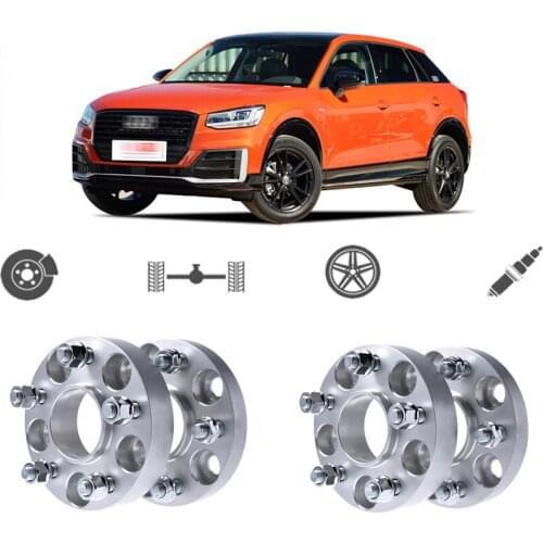 Teeze 4pcs 5X114.3 67.1CB 25mm Thick Hubcenteric Wheel Spacer Adapters For Dodge Caliber / Avenger