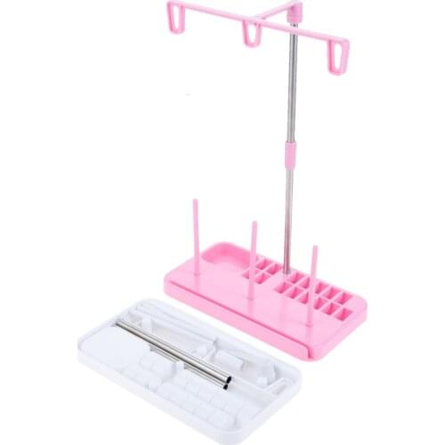 1 set Embroidery Thread 3 Spool Holder Stand Rack Sewing Quilting for Home Sewing Machine DIY Sewing Tools Accessories