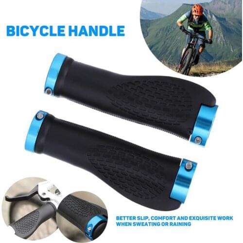 1 Pair MTB Bike Cycling Mountain Bicycle Anti-Skid Locking Handlebar Grip Cover Bicycle Anti-Skid Locking Handlebar Grip Cover