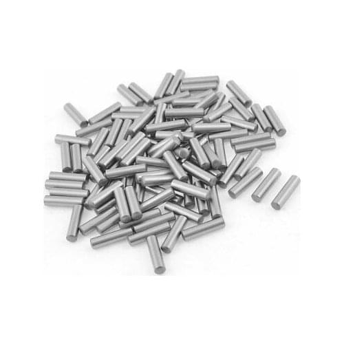 100 Pcs Stainless Steel 3.35mm x 15.8mm Dowel Pins Fasten Elements