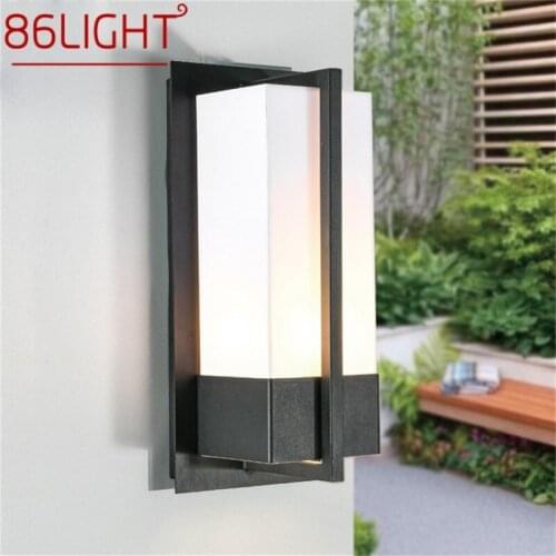 86LIGHT Outdoor Wall Light Sconces LED Lamp Waterproof Classical Home Decorative For Porch
