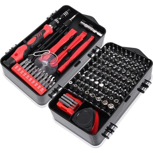JUNEFOR Screwdriver Set Multitool Magnetic Torx Phillips Screw Bits Set Precision Screwdrivers Wrench Repair Phone PC Tools Kit