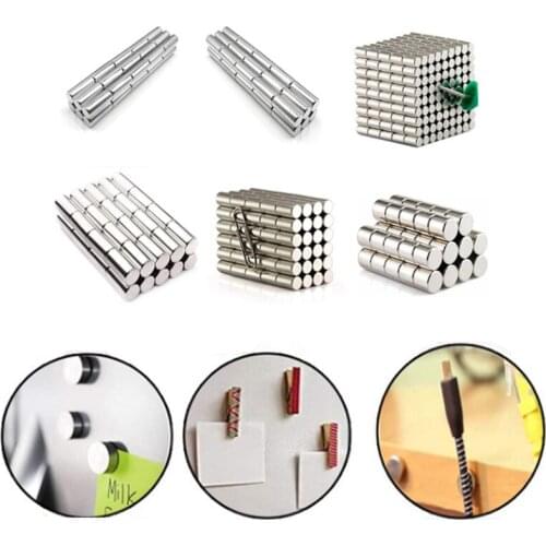 Small Round Neodymium Magnet Rare Earth Strong Powerful Permanent Fridge NdFeB Magnets DISC