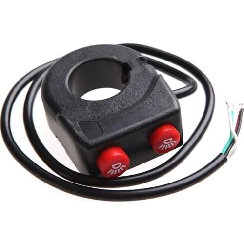 2021 New 7/8'' Pit Dirt Motorcycle Bike Handlebar On Off Button Head Fog Light Switch New