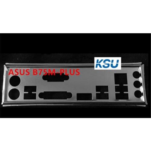 New I/O shield back plate bracket of motherboard for ASUS B75M-PLUS just shield backplate Baffle Back plane