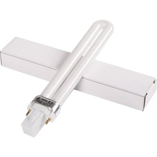 Professional U-shaped 365nm Nail Art UV Gel Dryer 9W Light Lamp Tube Replacement Tube Nail Curing Dryer Nail Art Manicure Tools