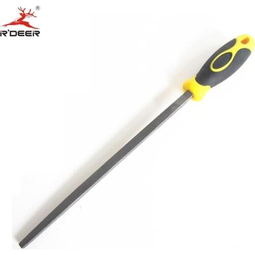 RDEER 8''/200mm Square Files Pointed Head Fine Tooth Double Lines For Woodworking Hand Tools