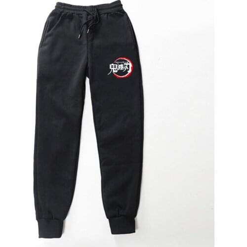 Streetwear Latest Japan Anime Demon Slayer Joggers Pants Hip Hop Pants Jogger Fitness sweatpants Tanjiro Kamado Harajuku Trouser
