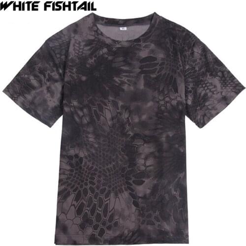 WHITE FISHTAIL Quick Dry T-Shirts