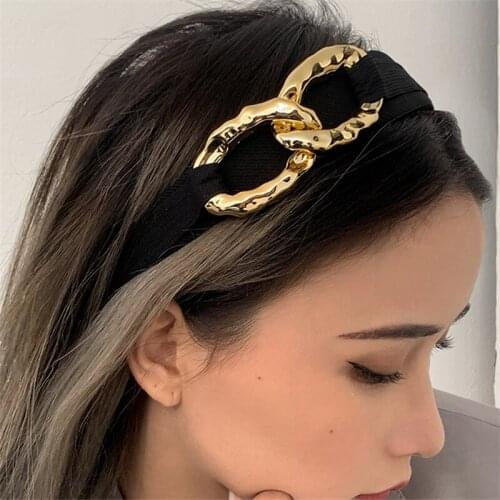 Free shipping Fashion womens max Chain black hairbands girls fashion headwear korea style headbands hair accessories