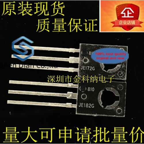 10pcs 100% orginal new in stock MJE172G JE182G TO-225 audio power amplifier pair tube MJE172 JE182G pair 2.5 yuan