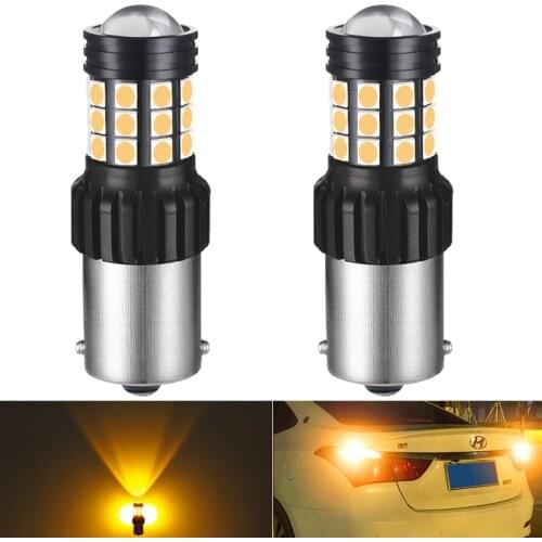 2X 1156 ba15s LED car Reverse Light amber 1157 T25 3157 7443 For BMW X5 F20 X3 E87 E70 E92 X1 M3 X6 E38 1 Series E83 E91 Z3 E65