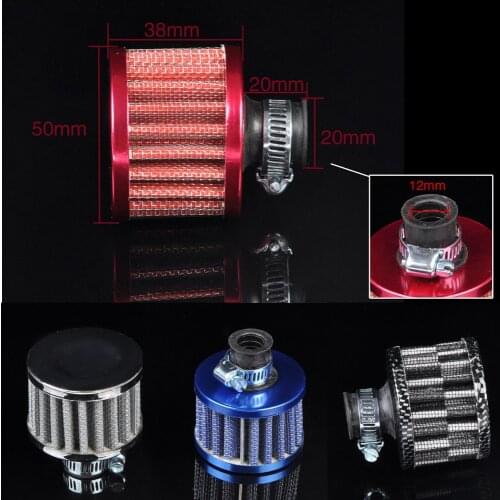 4 Pcs MINI OIL AIR INTAKE CRANKCASE VENT COVER BREATHER FILTER [QPL144-QPL147]