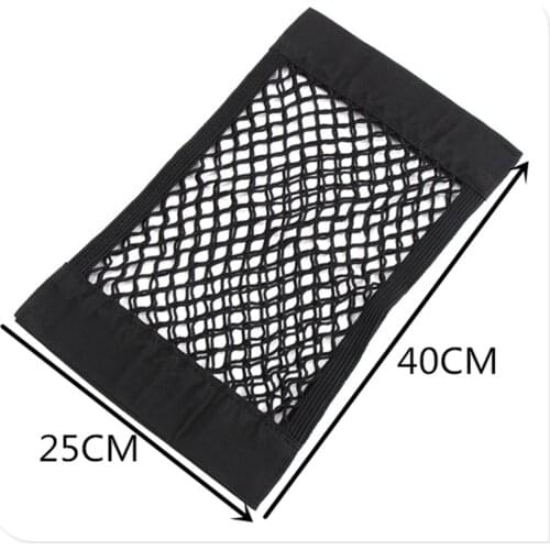 40cm*25CM auto Trunk Box Storage Bag Mesh Net Car accessories for Porsche 918 Cayman Boxster 919 718 GT3
