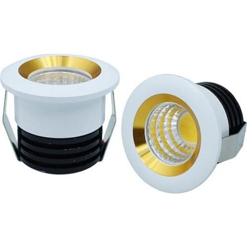 Free shipping 5W Dimmale COB Led Downlight Mini Led Cabinet Lamps AC85-265V With Led Driver CE ROHS