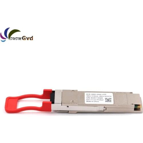 Free shipping Dell 004GWXJ Q28-100G-ER4-lite Compatible 100GBASE-ER4 QSFP28 100G 1310nm 40km LC SMF Optical Transceiver Module