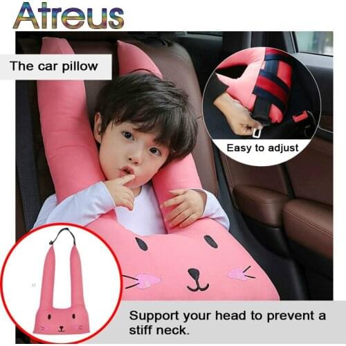 Children Car Pillow Seat Belts Neck Headrest for BMW E46 E39 E60 E90 E36 F30 F10 X5 E53 E34 E30 F20 E70 X6 X1 E87 m Accessories