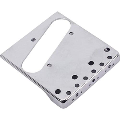 Chrome Top-Loading Guitar Bridge Plate For TL Electric Guitar Pickup Replacement Q1FF