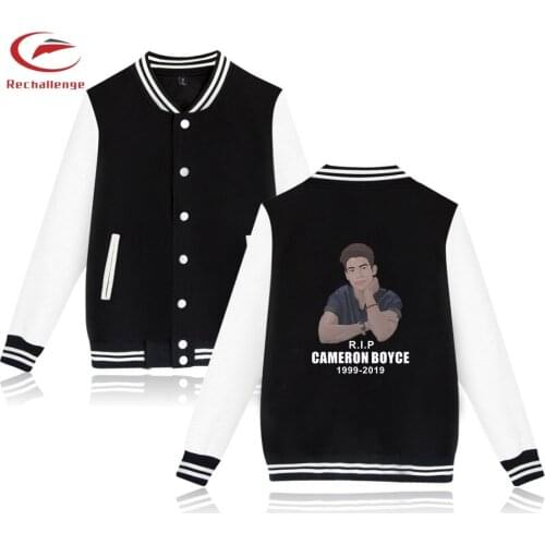 Cameron Boyce Mens Printed Casual Jacket Cameron Boyce 2019 Mens Fashion Jacket Trend