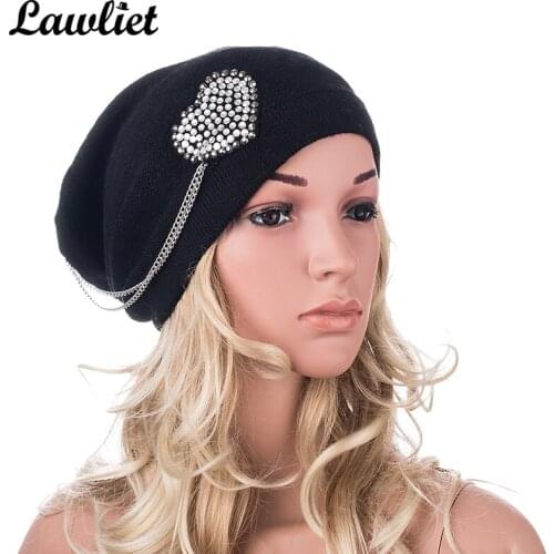 Женские кашемировые шапки Lawliet China At AliExpress