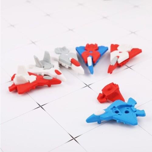 Plane Fighter Model Eraser Stationery School Office Supplies Kawaii Kids Gift Q1JC