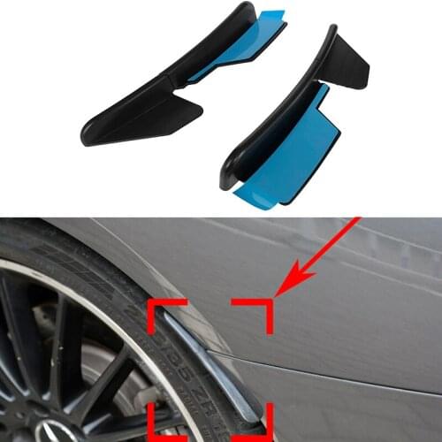 Car Rear Bumper Cover Trim Fender Flare Extension Wheel Eyebrow For Mercedes CLA C117 CLA45 AMG CLA180 CLA200 CLA250 2013-2019