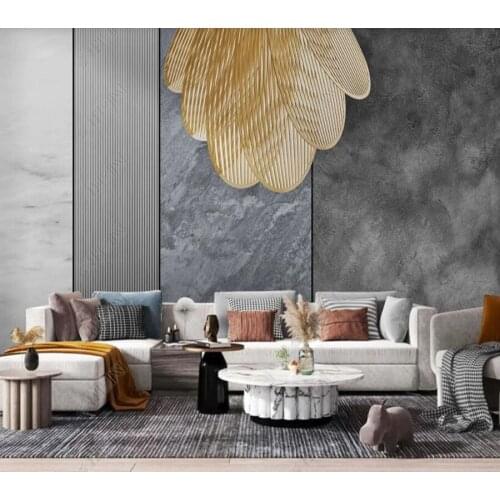 Papel de parede Modern minimalist light luxury high-end grille sleeping 3d wallpaper children bedroom wall papers home decor