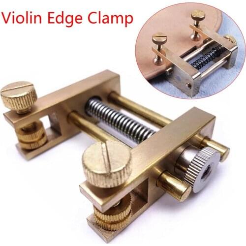 Professional Violin Making Repairing Tool Violin Edge Clamp Crack Repair Tool Luthier Making Viola Cello Mounting Head Fixture