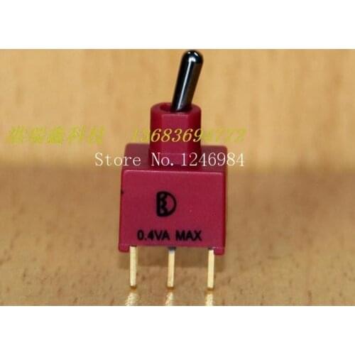 [SA]NE8011 dual gold-plated pins six foot two tranches M6.2 small toggle switch 1AD1 Deli Wei waterproof Q11--50pcs/lot