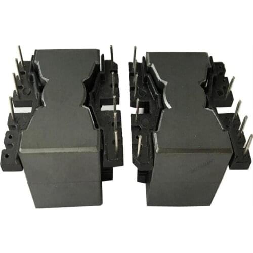 PQ2620 12pin transformer ferrite core PQ26/20 with 6+6pin isolator ferrite balun bead ,30sets/lot