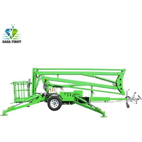 12m 16m High Quality Cherry Picker Diesel Articulated Boom Lift