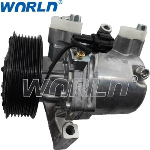 AUTO A/C Compressors For Nissan March CR08C 92600-1HC1A 7PK 2009- 12V Conditioner Model