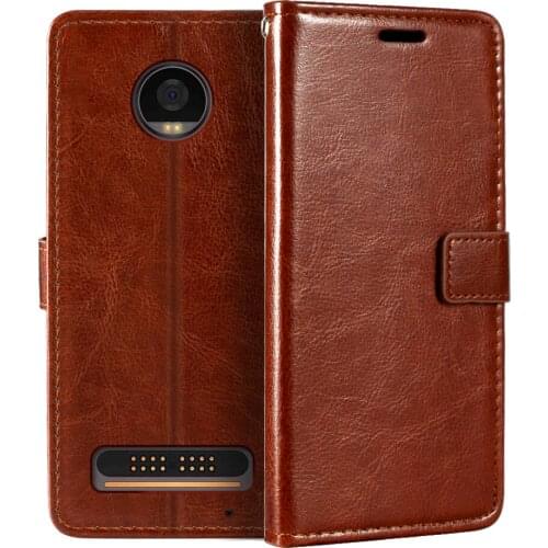 Case For Motorola Moto Z2 Play Wallet Premium PU Leather Magnetic Flip Case Cover With Card Holder For Motorola Moto Z2 Play