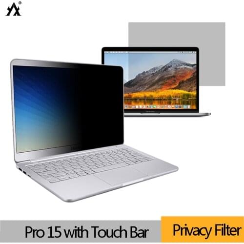 For Apple MacBook pro 15 new touch bar A1707 A1990 (342mm*223mm) Notebook Anti-glare Privacy Filter Screens Protective film