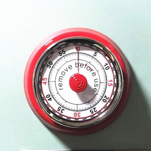 Suck Refrigerator Door with Magnet Mechanical Timer Kitchen Timer Time Manager Countdown Clock