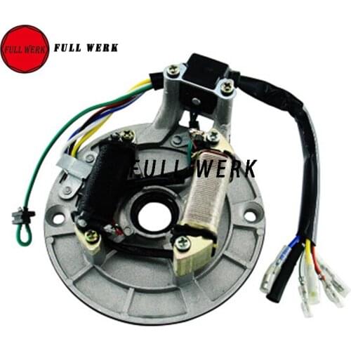 Motorcycle Motor Universal Ignition Magneto Foot Start Stator Coil Plate for 70cc-125cc Engine CQ-102 High Quality