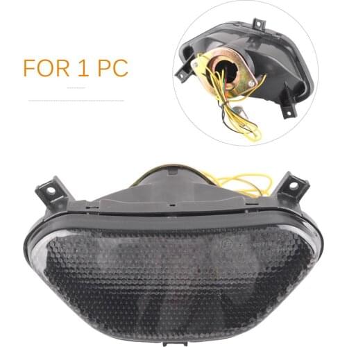 E-Mark Integrated LED Motorcycle Tail Light Turn Signals Turn Lamp for Suzuki Bandit 1200 1997-2000 / Bandit 600 1996-1999