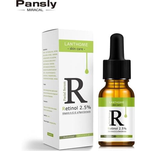 Essential Oils Set Vitamin A/C/E Serum Liquid Face Hyaluronic Acid Retinol skin Moisturizer Anti Wrinkle Aging Acne