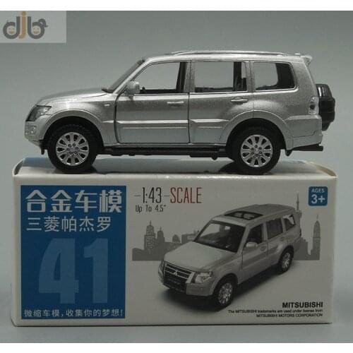 1:43 Diecast Car Model Toy F-Pajero Pull Back Car