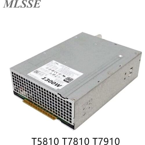 Original For Dell T5810 T7810 T7910 Workstation Power Supply V5K16 T31JM H1300EF-02 D1K3E003L 1300W Full Tested