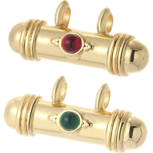 Necklace Pendant Charms for Jewelry Making Supplies Gold Designer Diy Pendant Charms Bracelet Necklace Make Accessories Zircon