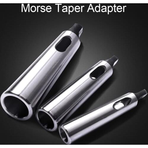 1PC 45# Steel Morse Taper Drill Sleeve Reducing Adapter MT1-MT2 MT2-MT3 MT3-MT4 MT1-MT3 MT2-MT4 MT1-MT4 for Lathe Milling Tool