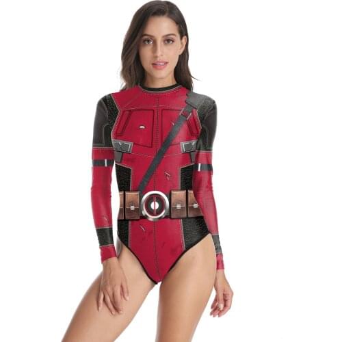 Anime Tights Jumpsuit Cosplay Costumes Sexy Swimsuit Long Sleeve Bodysuit Female Clothing Surf Suit Swimming Accessories