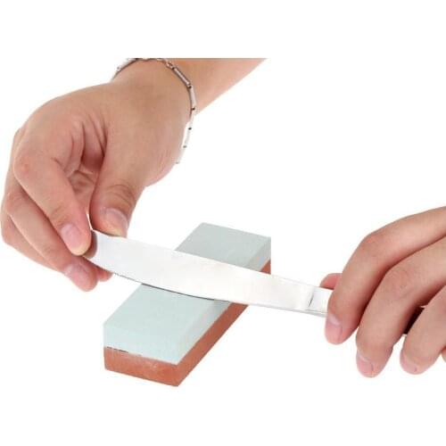 400# 1500# double side knife sharpening pedra Whetstone sharpener honing Grindstone kitchen polish tool stone amolar