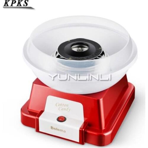 Household Cotton Candy Machine Full-automatic Mini Candy Floss Machine Mini Cotton Candy Maker for Chilldren BLM-02